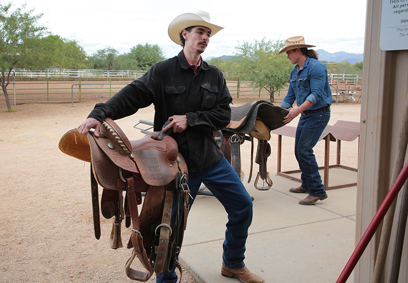 Arizona Cowboy College : Arizona : Richard Moore : Photographer